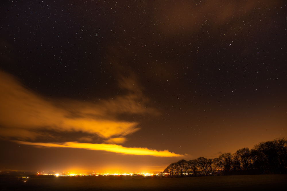 Ashford at night